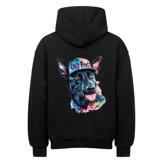 🔥 Crazy-Printz Limited Edition Hoodie – Malinois Watercolor 🔥 - Hoodie im einzigartigen Crazy-Printz Design | Perfekt für Alltag & Style