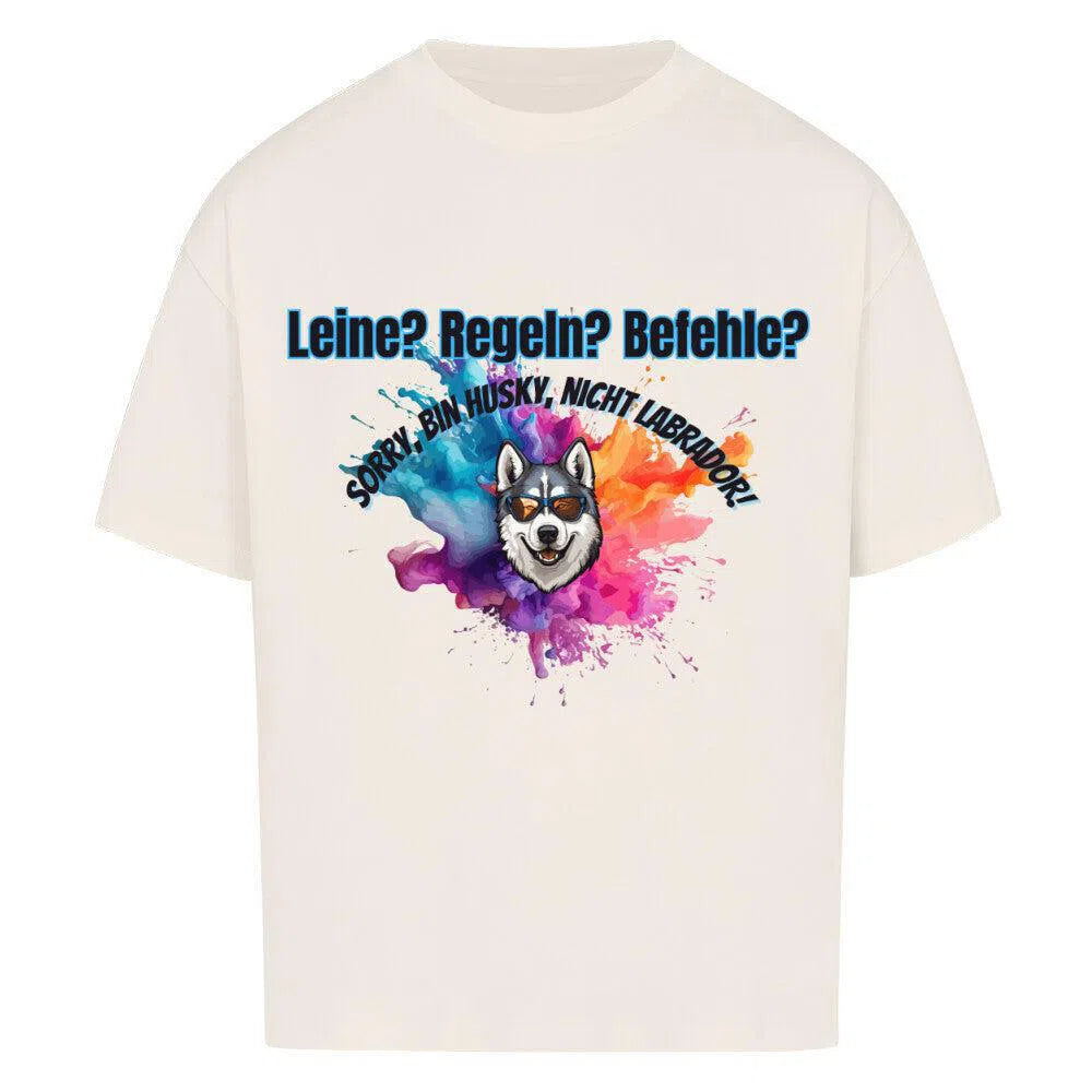 π₯ Crazy-Printz Husky Rebel Shirt β Watercolor Edition π₯ - T-Shirt im einzigartigen Crazy-Printz Design | Perfekt fΓΌr Alltag & Style