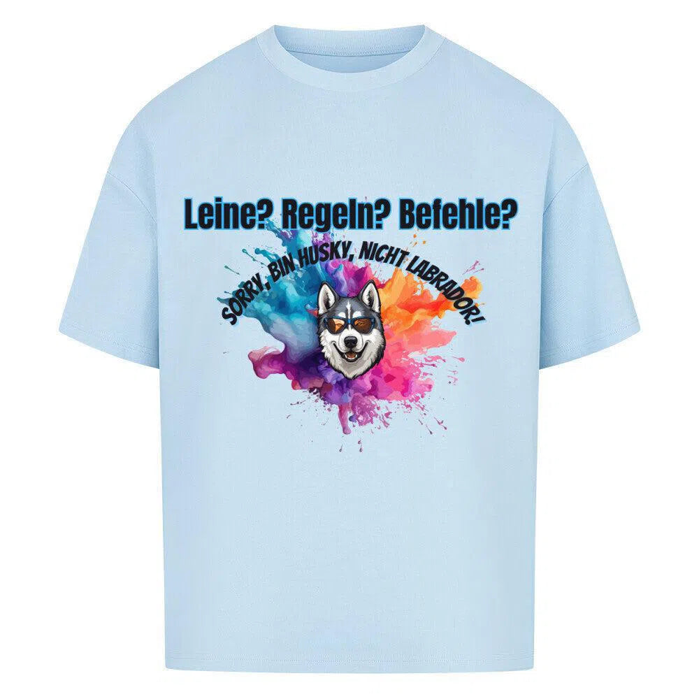 π₯ Crazy-Printz Husky Rebel Shirt β Watercolor Edition π₯ - T-Shirt im einzigartigen Crazy-Printz Design | Perfekt fΓΌr Alltag & Style