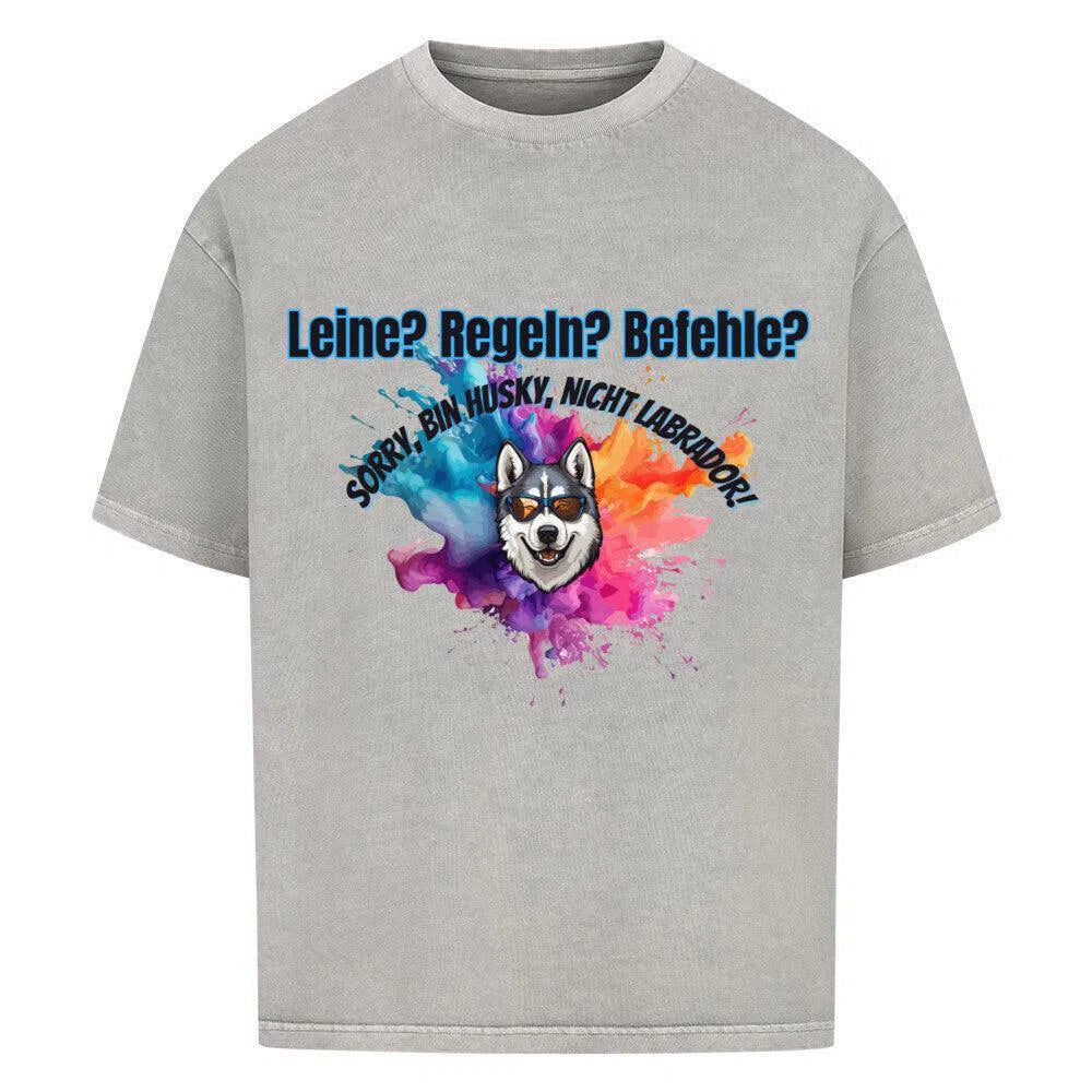π₯ Crazy-Printz Husky Rebel Shirt β Watercolor Edition π₯ - T-Shirt im einzigartigen Crazy-Printz Design | Perfekt fΓΌr Alltag & Style