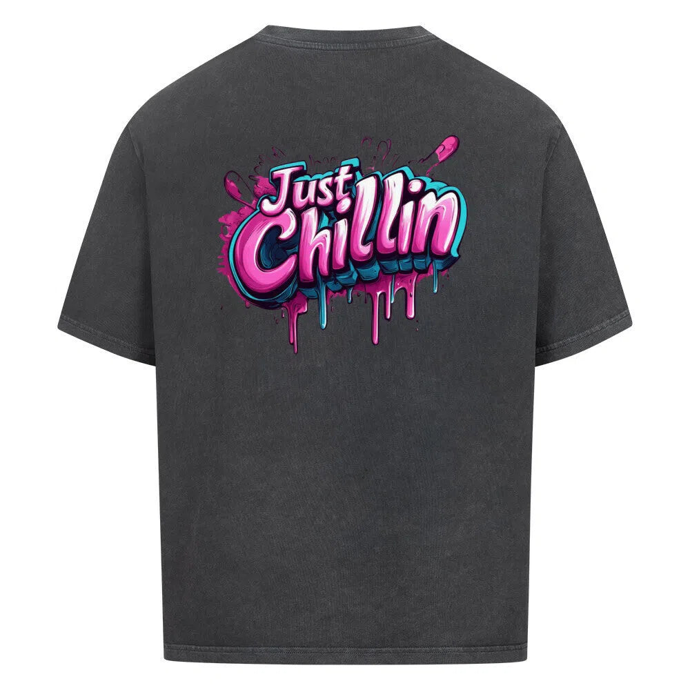 🔥CRPZ Sunset Husky – Oversized Streetwear Shirt 🌴 - T-Shirt im einzigartigen Crazy-Printz Design | Perfekt für Alltag & Style