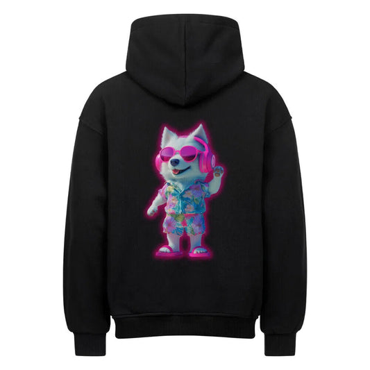😎🏝️Chill Dog Vibes – Oversized Hoodie 🔥 - Hoodie im einzigartigen Crazy-Printz Design | Perfekt für Alltag & Style