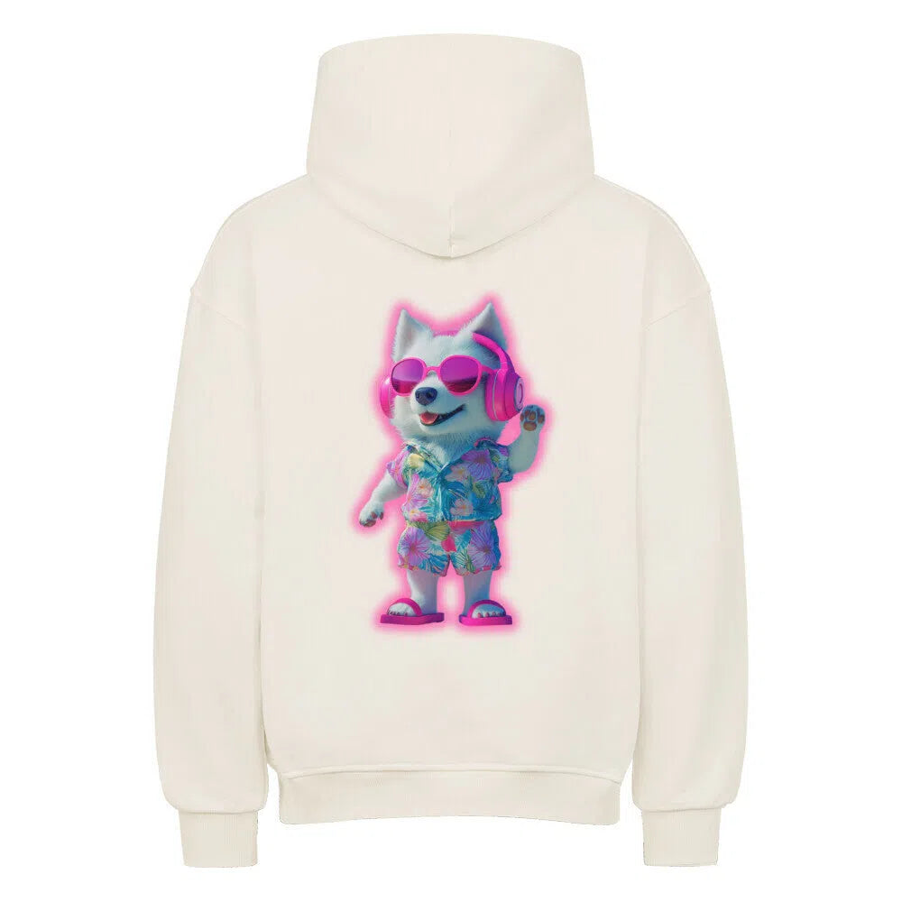 😎🏝️Chill Dog Vibes – Oversized Hoodie 🔥 - Hoodie im einzigartigen Crazy-Printz Design | Perfekt für Alltag & Style