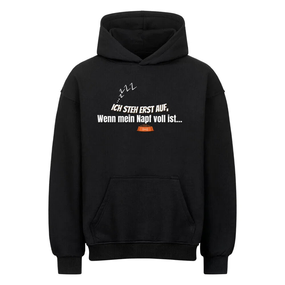 🐶💤 Snooze Dog – Morgenmuffel Hoodie 😴⏰ - Hoodie im einzigartigen Crazy-Printz Design | Perfekt für Alltag & Style