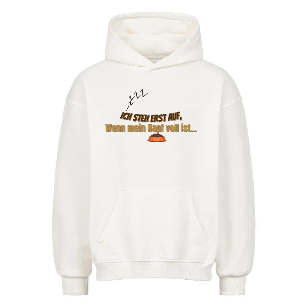 🐶💤 Snooze Dog – Morgenmuffel Hoodie 😴⏰ - Hoodie im einzigartigen Crazy-Printz Design | Perfekt für Alltag & Style