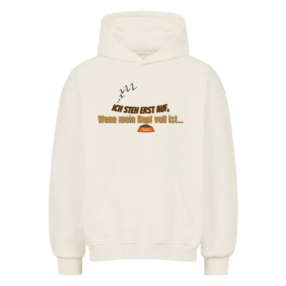 🐶💤 Snooze Dog – Morgenmuffel Hoodie 😴⏰ - Hoodie im einzigartigen Crazy-Printz Design | Perfekt für Alltag & Style