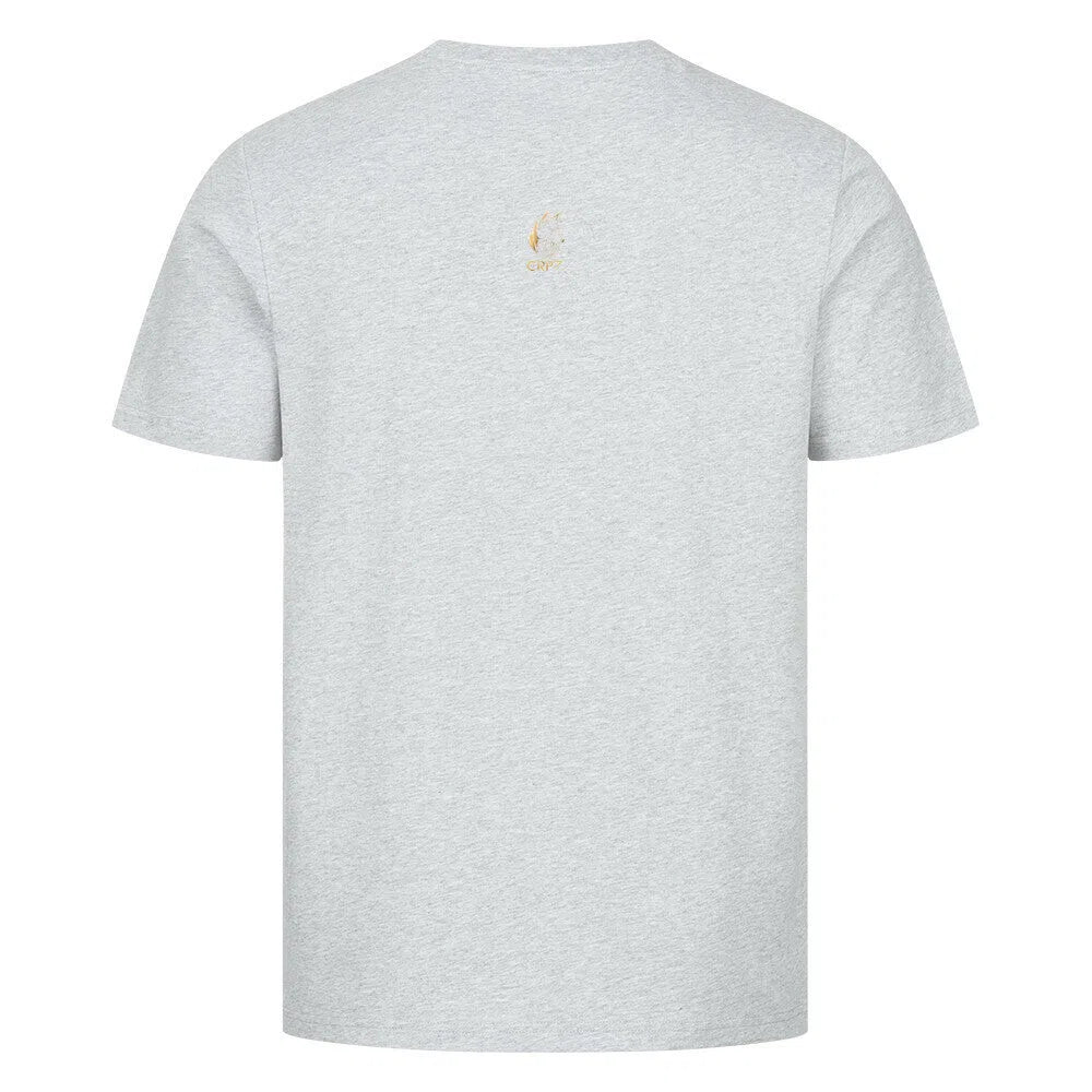 “Ewige Verbundenheit – Watercolor Edition” 💛🎨🐶 - T-Shirt im einzigartigen Crazy-Printz Design | Perfekt für Alltag & Style