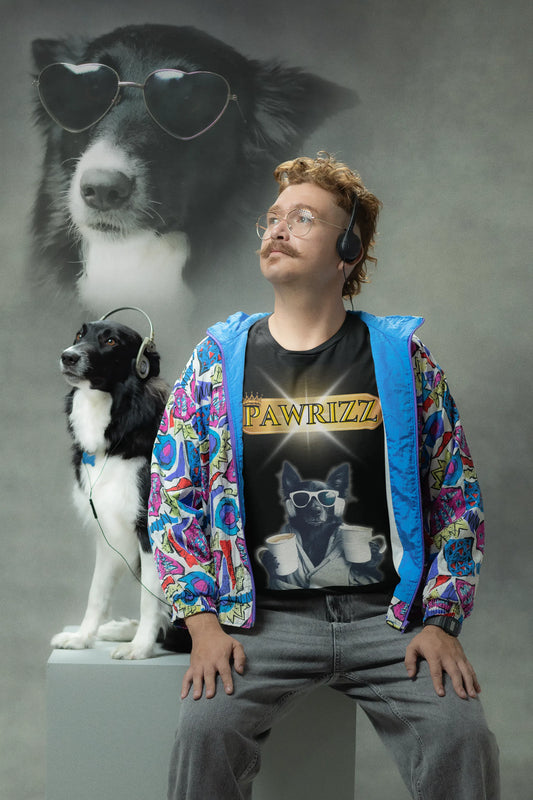 Pawrizz Coffee King – Premium T-Shirt ☕👑 - T-Shirt im einzigartigen Crazy-Printz Design | Perfekt für Alltag & Style