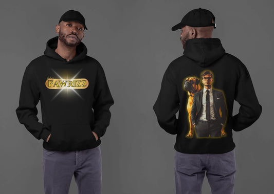 🔥 PAWRIZZ™ – Der Hoodie für Kings & ihre treuen Begleiter 🔥 - Hoodie im einzigartigen Crazy-Printz Design | Perfekt für Alltag & Style