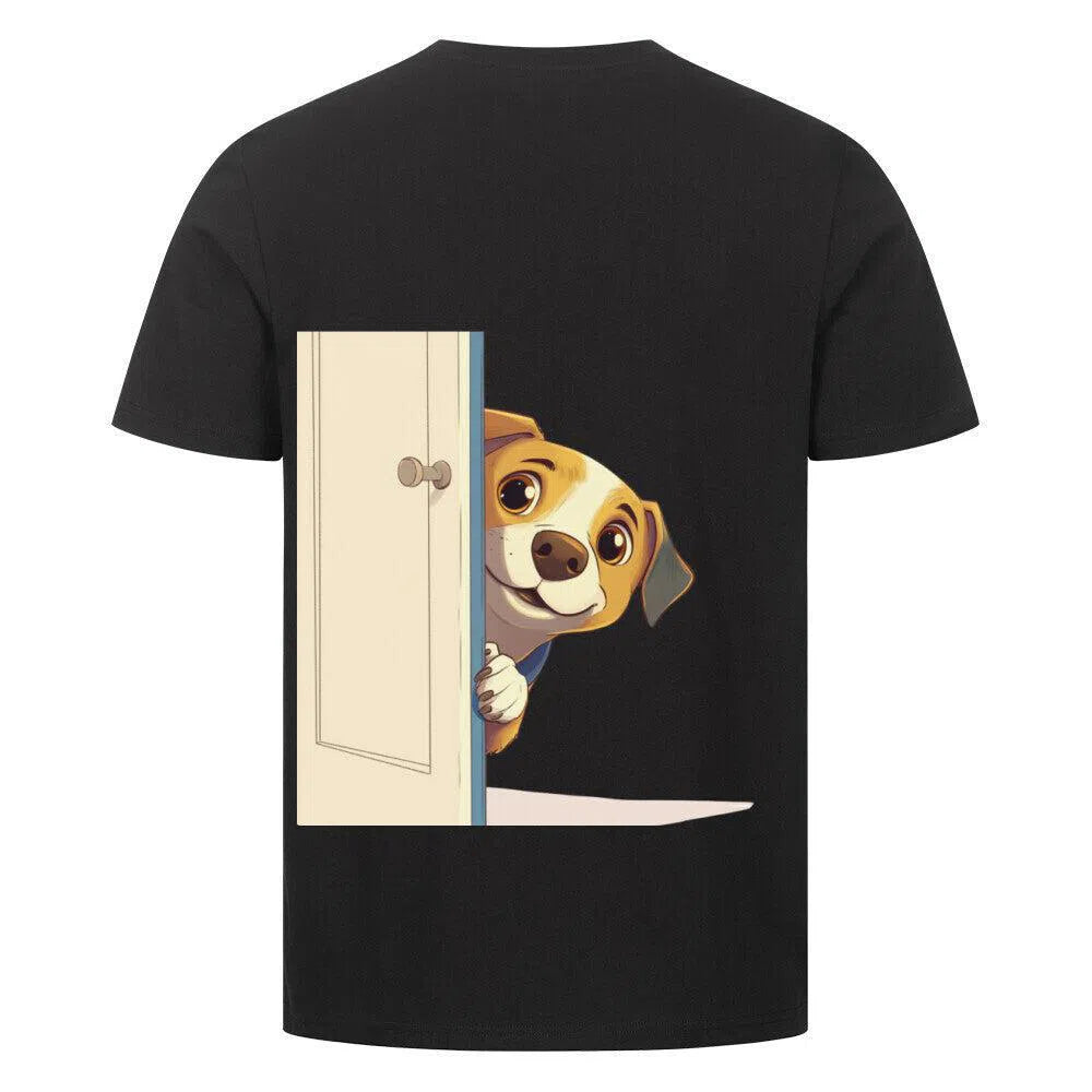🛑 “Zero Privacy – Hundekontrolle aktiv!” 🛑 - T-Shirt im einzigartigen Crazy-Printz Design | Perfekt für Alltag & Style