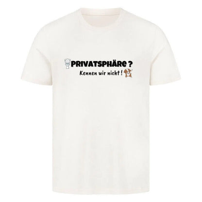 🛑 “Zero Privacy – Hundekontrolle aktiv!” 🛑 - T-Shirt im einzigartigen Crazy-Printz Design | Perfekt für Alltag & Style