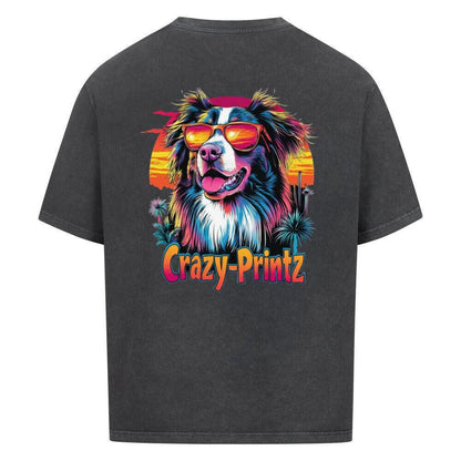 🌴 CRPZ Sunset Aussie – Oversized Streetwear Shirt 🌴 - T-Shirt im einzigartigen Crazy-Printz Design | Perfekt für Alltag & Style