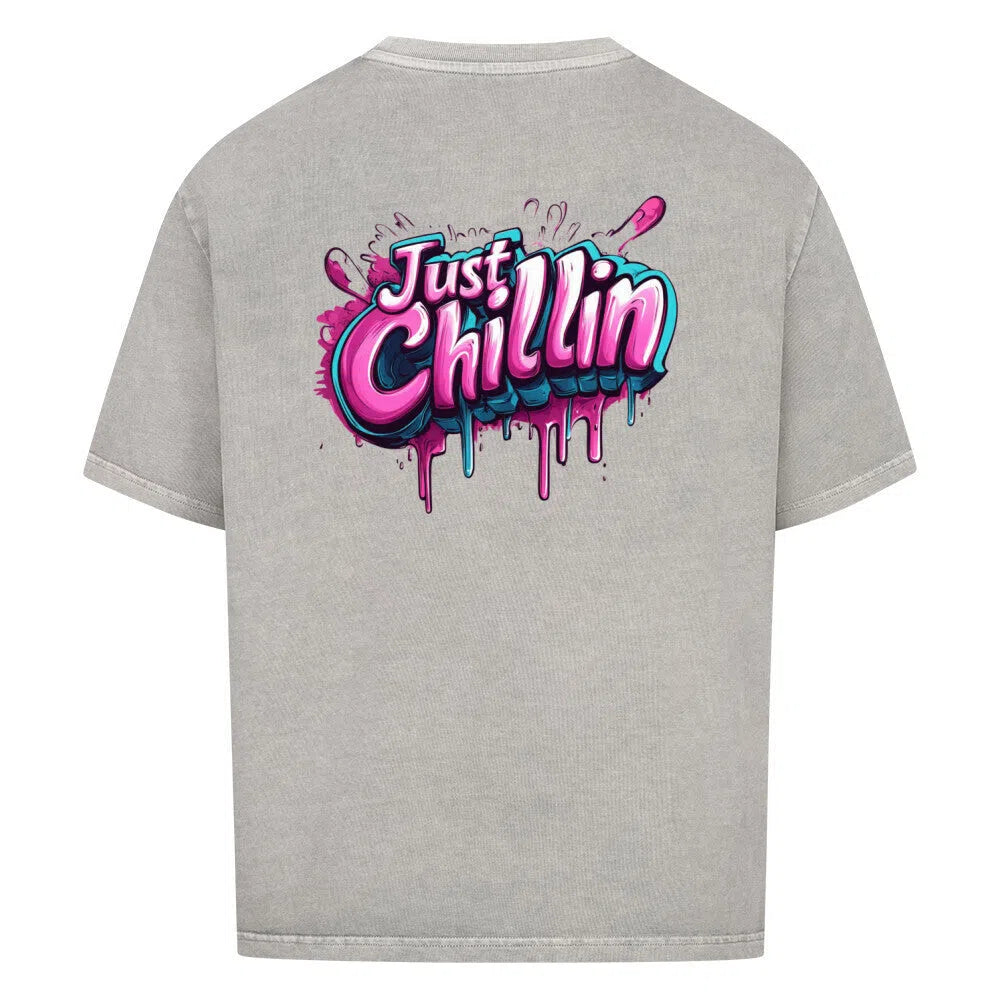 🔥CRPZ Sunset Husky – Oversized Streetwear Shirt 🌴 - T-Shirt im einzigartigen Crazy-Printz Design | Perfekt für Alltag & Style