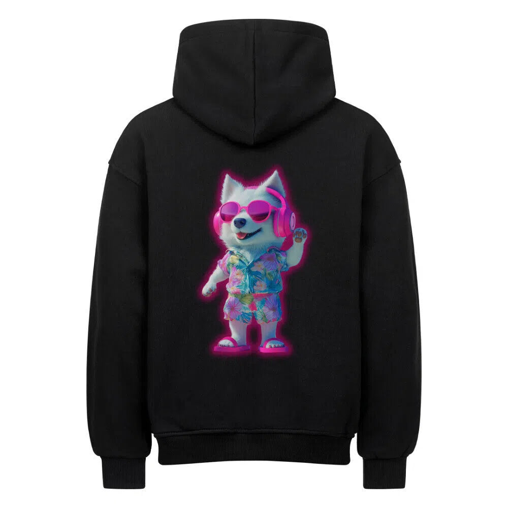 😎🏝️Chill Dog Vibes – Oversized Hoodie 🔥 - Hoodie im einzigartigen Crazy-Printz Design | Perfekt für Alltag & Style