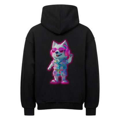😎🏝️Chill Dog Vibes – Oversized Hoodie 🔥 - Hoodie im einzigartigen Crazy-Printz Design | Perfekt für Alltag & Style
