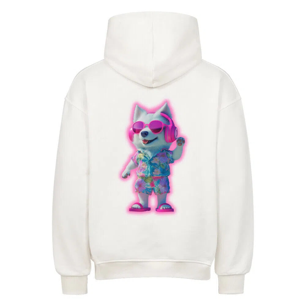 😎🏝️Chill Dog Vibes – Oversized Hoodie 🔥 - Hoodie im einzigartigen Crazy-Printz Design | Perfekt für Alltag & Style