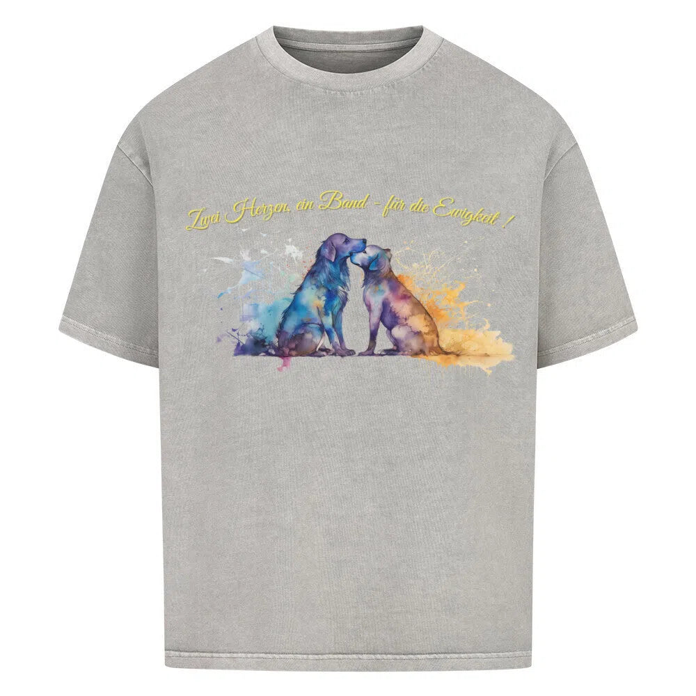 🐾 Ewig Verbunden – Oversized Premium Shirt 🐾🔥 - T-Shirt im einzigartigen Crazy-Printz Design | Perfekt für Alltag & Style