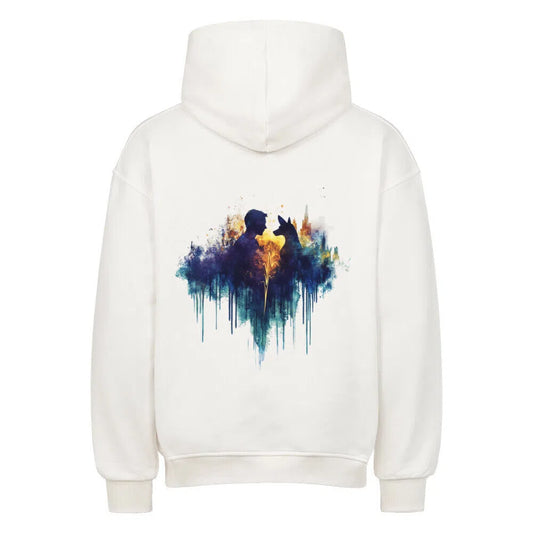 🐾 „Seelenverwandt – Dein Hund, Dein Herz“ 🐾💙 - Hoodie im einzigartigen Crazy-Printz Design | Perfekt für Alltag & Style