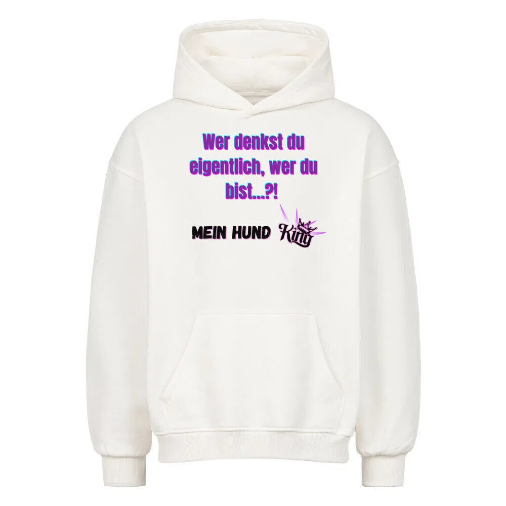 “KING DOG - Streetstyle Oversized Hoodie”👑🐺 - Hoodie im einzigartigen Crazy-Printz Design | Perfekt für Alltag & Style