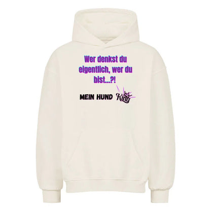 “KING DOG - Streetstyle Oversized Hoodie”👑🐺 - Hoodie im einzigartigen Crazy-Printz Design | Perfekt für Alltag & Style