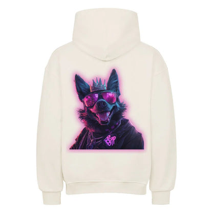 “KING DOG - Streetstyle Oversized Hoodie”👑🐺 - Hoodie im einzigartigen Crazy-Printz Design | Perfekt für Alltag & Style