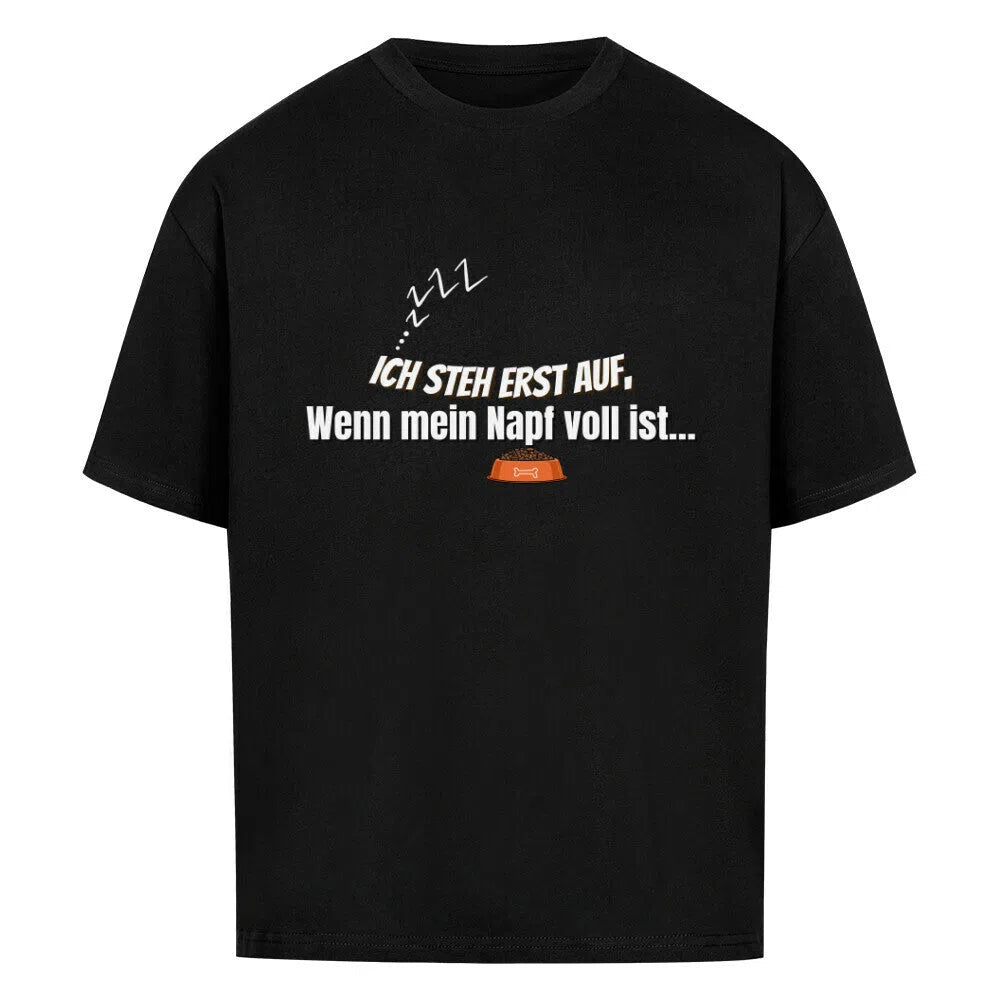 „Snooze Dog“ 💤🐕 Oversized T-Shirt 🔥 - T-Shirt im einzigartigen Crazy-Printz Design | Perfekt für Alltag & Style