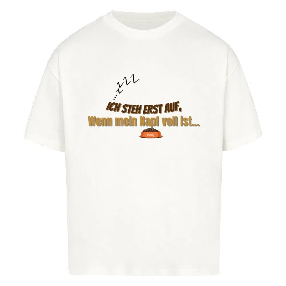 „Snooze Dog“ 💤🐕 Oversized T-Shirt 🔥 - T-Shirt im einzigartigen Crazy-Printz Design | Perfekt für Alltag & Style