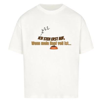 „Snooze Dog“ 💤🐕 Oversized T-Shirt 🔥 - T-Shirt im einzigartigen Crazy-Printz Design | Perfekt für Alltag & Style