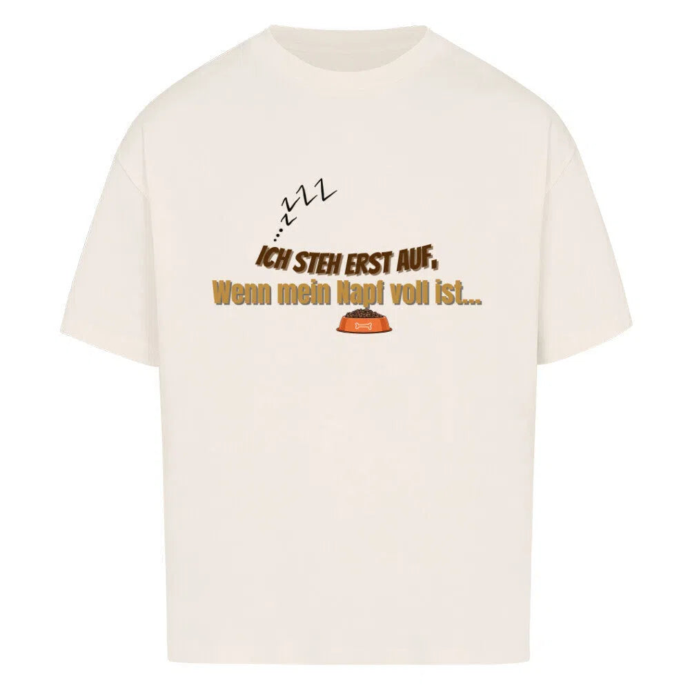 „Snooze Dog“ 💤🐕 Oversized T-Shirt 🔥 - T-Shirt im einzigartigen Crazy-Printz Design | Perfekt für Alltag & Style