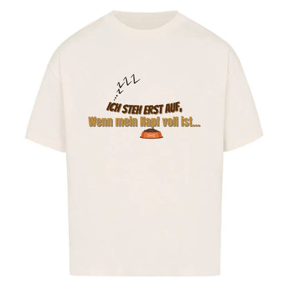 „Snooze Dog“ 💤🐕 Oversized T-Shirt 🔥 - T-Shirt im einzigartigen Crazy-Printz Design | Perfekt für Alltag & Style