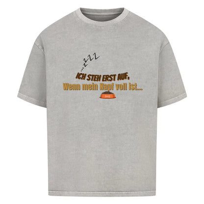 „Snooze Dog“ 💤🐕 Oversized T-Shirt 🔥 - T-Shirt im einzigartigen Crazy-Printz Design | Perfekt für Alltag & Style