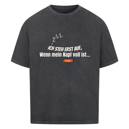 „Snooze Dog“ 💤🐕 Oversized T-Shirt 🔥 - T-Shirt im einzigartigen Crazy-Printz Design | Perfekt für Alltag & Style