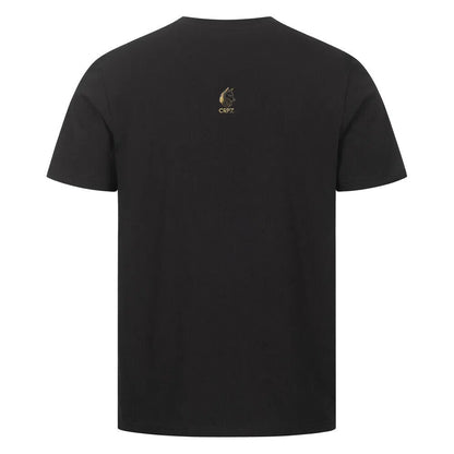 “Ewige Verbundenheit – Watercolor Edition” 💛🎨🐶 - T-Shirt im einzigartigen Crazy-Printz Design | Perfekt für Alltag & Style