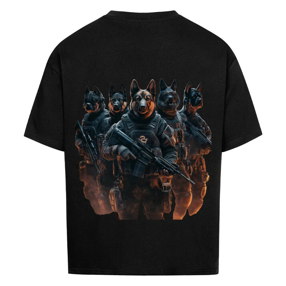 OPERATION: Feindliches Gebiet gesichert! 🪖🐾🔥 - T-Shirt im einzigartigen Crazy-Printz Design | Perfekt für Alltag & Style