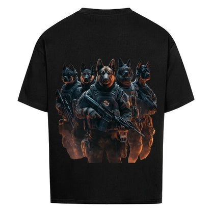 OPERATION: Feindliches Gebiet gesichert! 🪖🐾🔥 - T-Shirt im einzigartigen Crazy-Printz Design | Perfekt für Alltag & Style