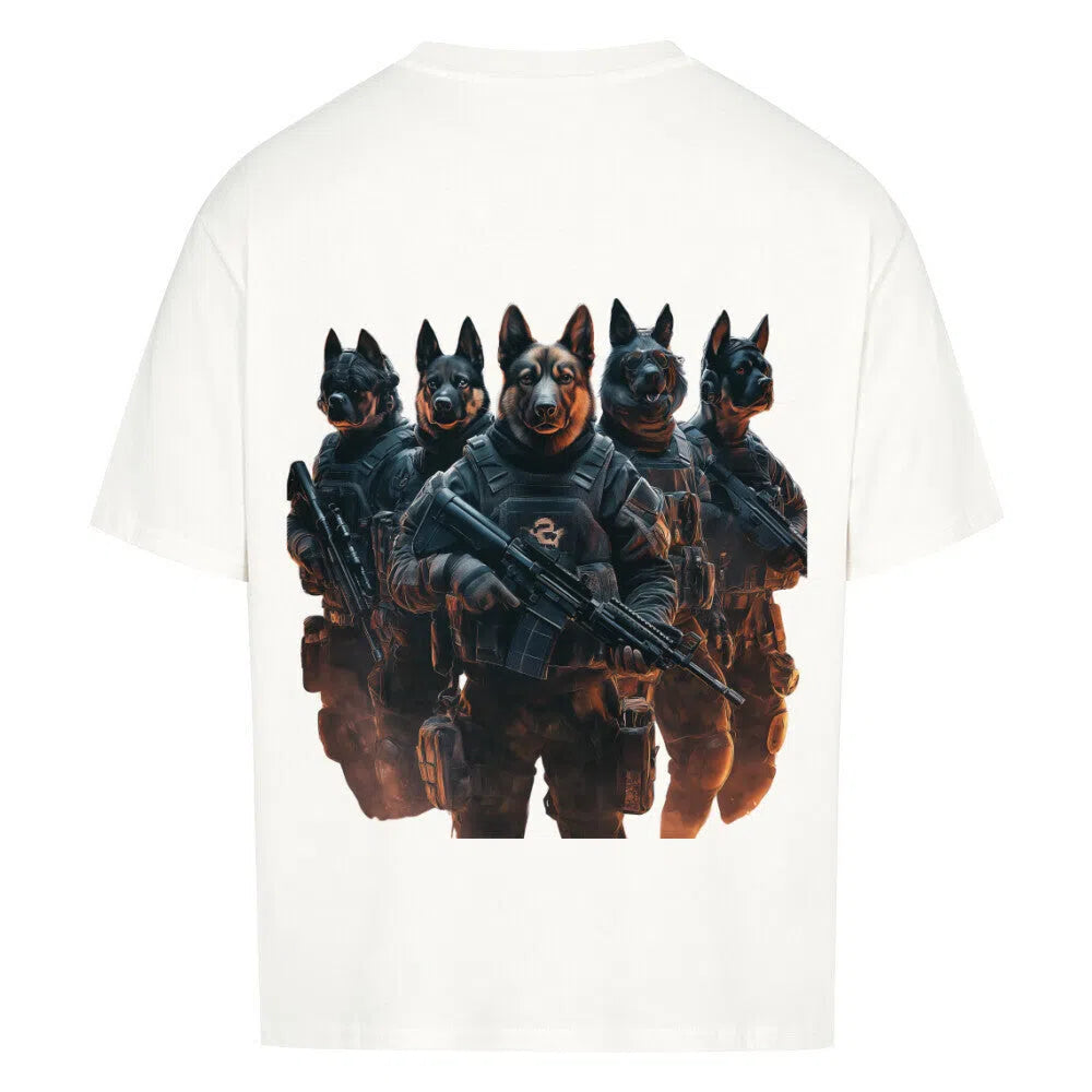 OPERATION: Feindliches Gebiet gesichert! 🪖🐾🔥 - T-Shirt im einzigartigen Crazy-Printz Design | Perfekt für Alltag & Style