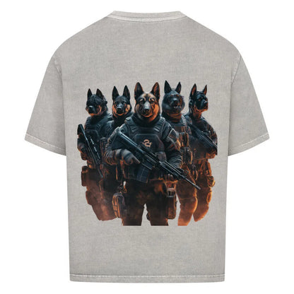 OPERATION: Feindliches Gebiet gesichert! 🪖🐾🔥 - T-Shirt im einzigartigen Crazy-Printz Design | Perfekt für Alltag & Style