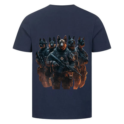 “Operation: Gassi-Gehen – Bereitmachen!”🪖🐕 - T-Shirt im einzigartigen Crazy-Printz Design | Perfekt für Alltag & Style