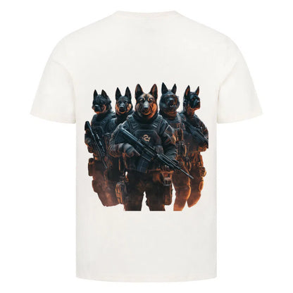 “Operation: Gassi-Gehen – Bereitmachen!”🪖🐕 - T-Shirt im einzigartigen Crazy-Printz Design | Perfekt für Alltag & Style