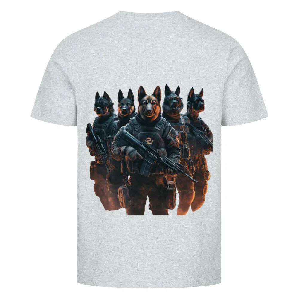 “Operation: Gassi-Gehen – Bereitmachen!”🪖🐕 - T-Shirt im einzigartigen Crazy-Printz Design | Perfekt für Alltag & Style