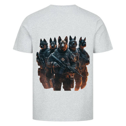 “Operation: Gassi-Gehen – Bereitmachen!”🪖🐕 - T-Shirt im einzigartigen Crazy-Printz Design | Perfekt für Alltag & Style