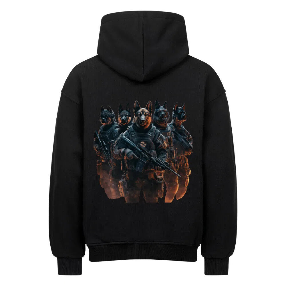 Operation Gassi 🪖🔥– Tactical Oversized Hoodie - Hoodie im einzigartigen Crazy-Printz Design | Perfekt für Alltag & Style