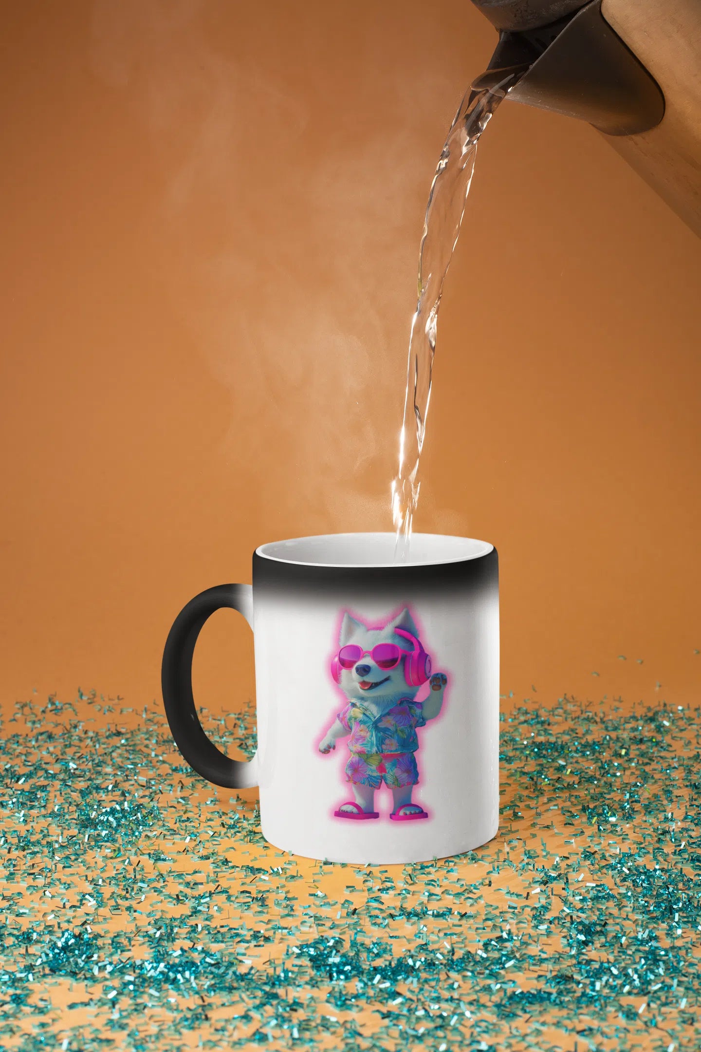 🔥 Magic Sipper – Die magische Farbwechsel-Tasse! 🔥 - Mug im einzigartigen Crazy-Printz Design | Perfekt für Alltag & Style