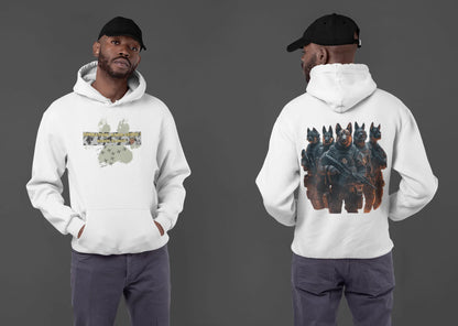 Operation Gassi 🪖🔥– Tactical Oversized Hoodie - Hoodie im einzigartigen Crazy-Printz Design | Perfekt für Alltag & Style