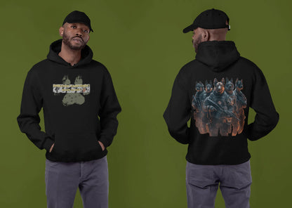 Operation Gassi 🪖🔥– Tactical Oversized Hoodie - Hoodie im einzigartigen Crazy-Printz Design | Perfekt für Alltag & Style